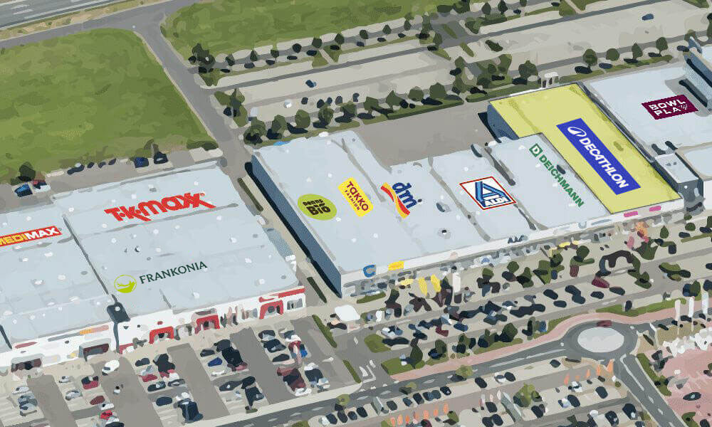 Decathlon Standort im Sachsenpark Leipzig